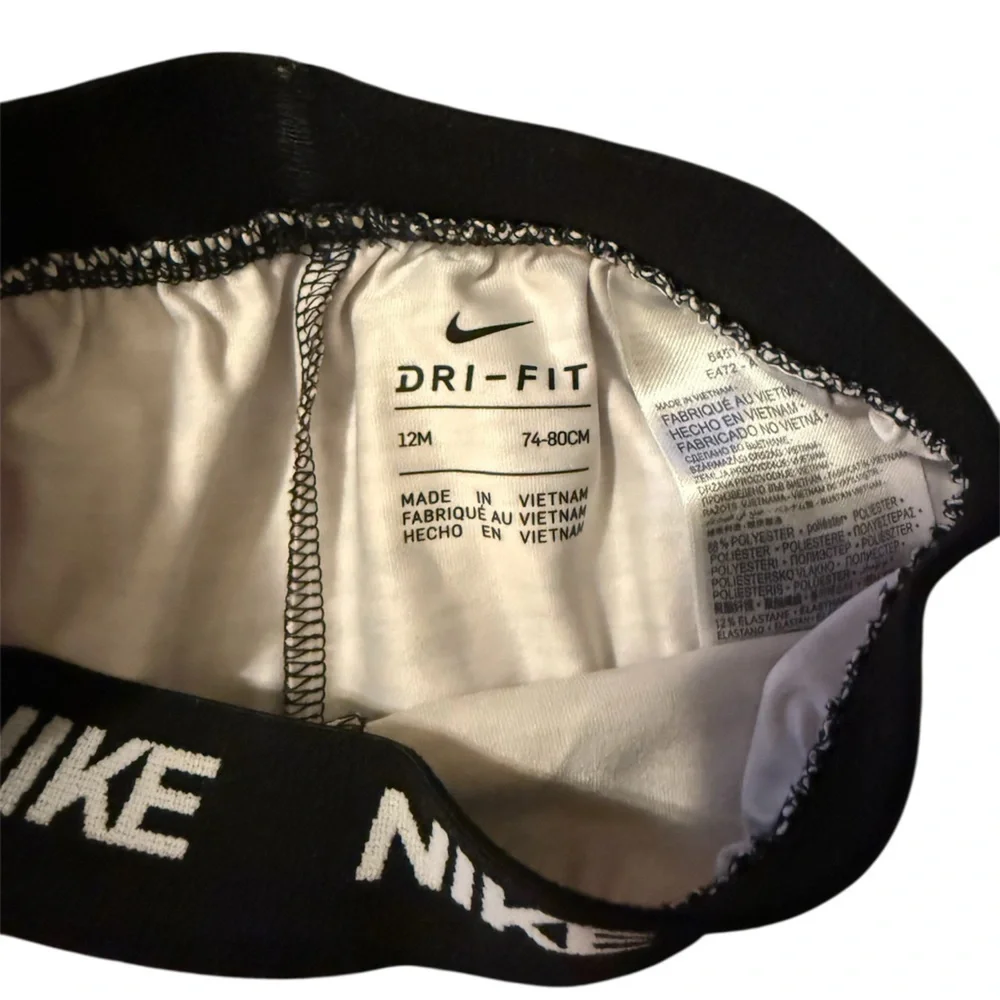 Nike Kids Pink and Black Matching Set